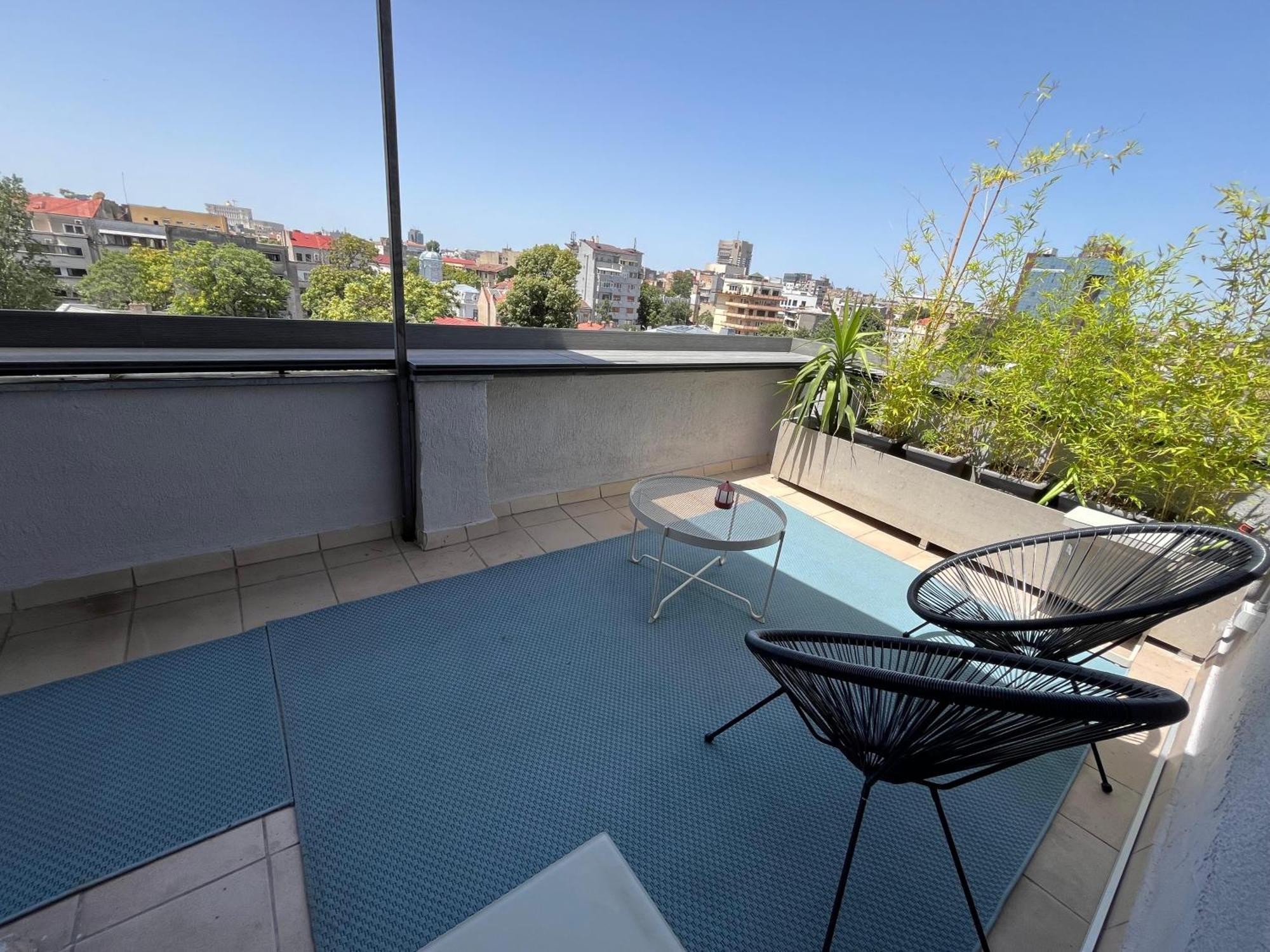 Terrace View Downtown Studio Бухарест Екстер'єр фото
